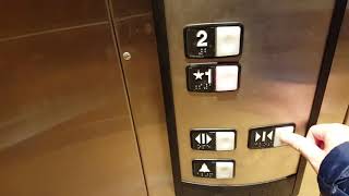 Schindler 321A Hydraulic Elevator at Crate and Barrel - South Coast Plaza, Costa Mesa CA
