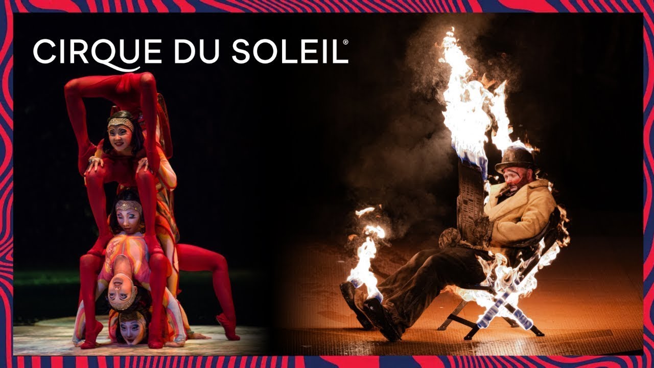 Incredible Moments From ”O” Featuring Contortion & Fire | Cirque du Soleil