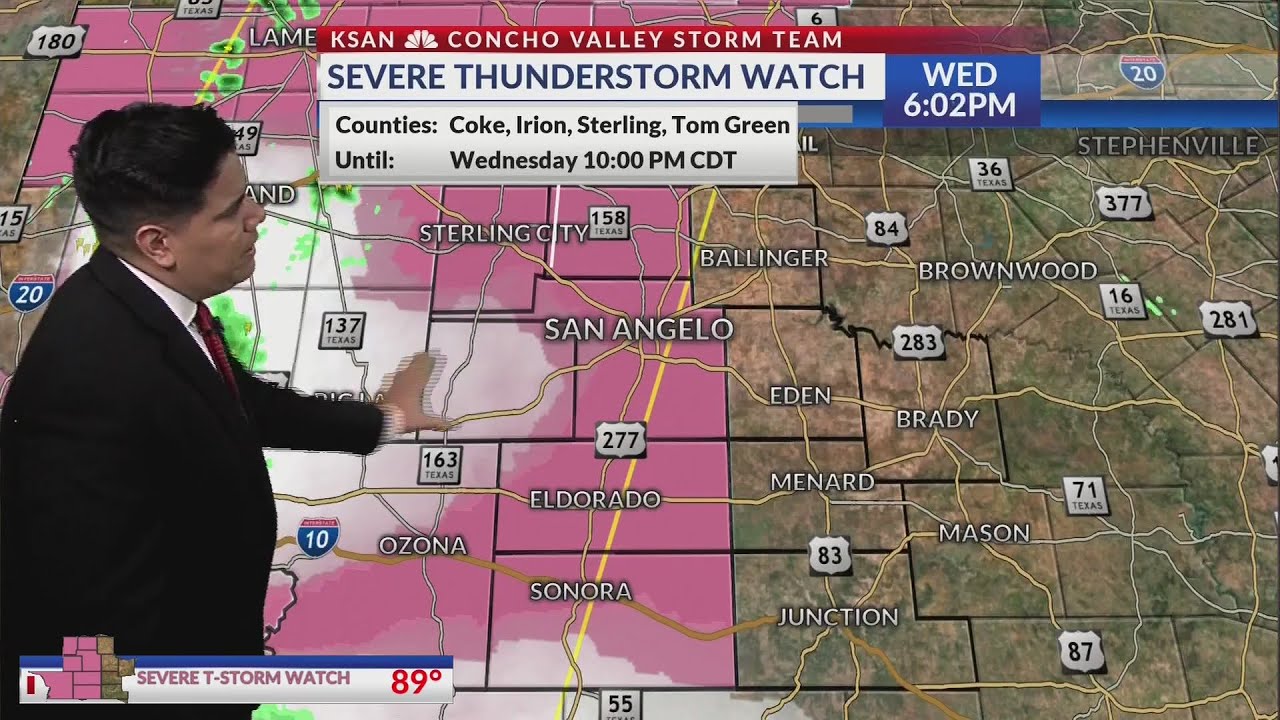 KSAN Storm Team daily forecast update - Wednesday May 15, 2020 - YouTube