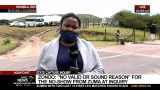State Capture Inquiry | More supporters from other provinces converge outside Zuma's Nkandla home