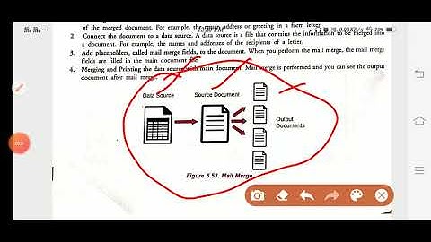 Part8#10th Class#CBSE#Chapter6(Session 6)Implement Mail Merage by Jyoti Parashar