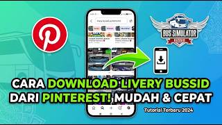 طريقة تحميل ملصقات (Livery) لعبة Bussid من موقع Pinterest screenshot 2