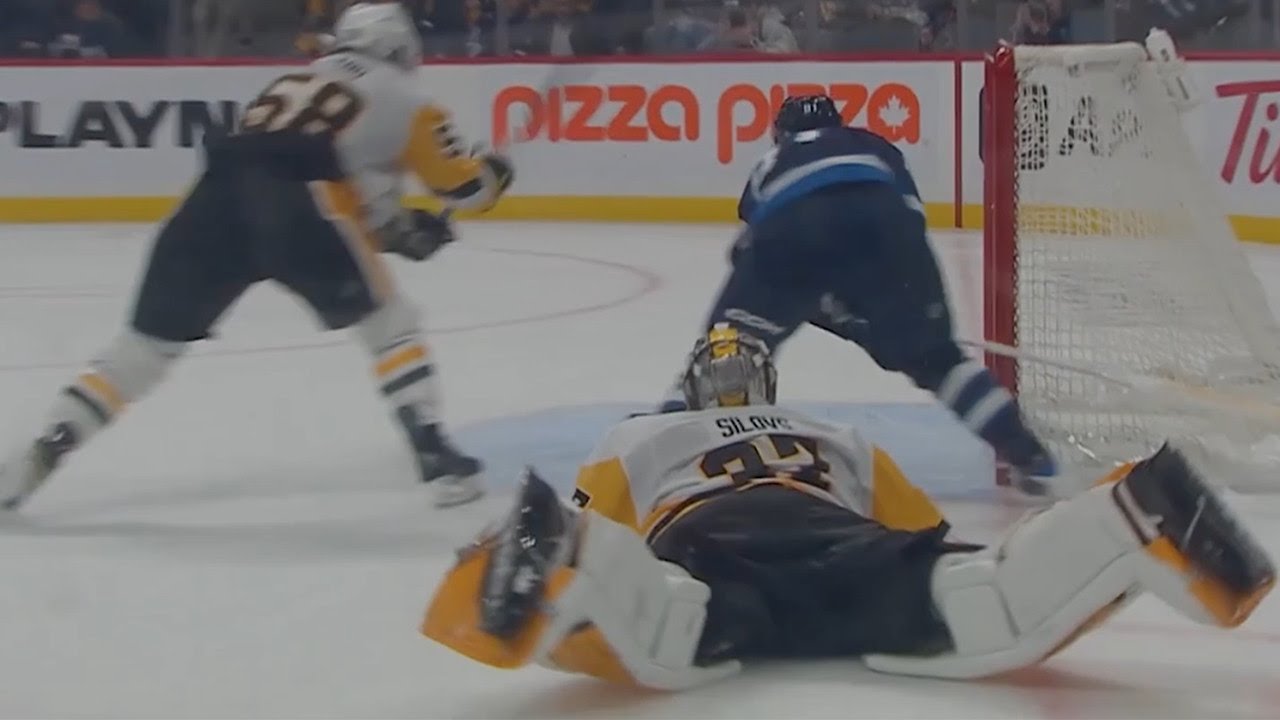 Arturs Silovs - Throwing Object at Puck Penalty Against Kyle Connor