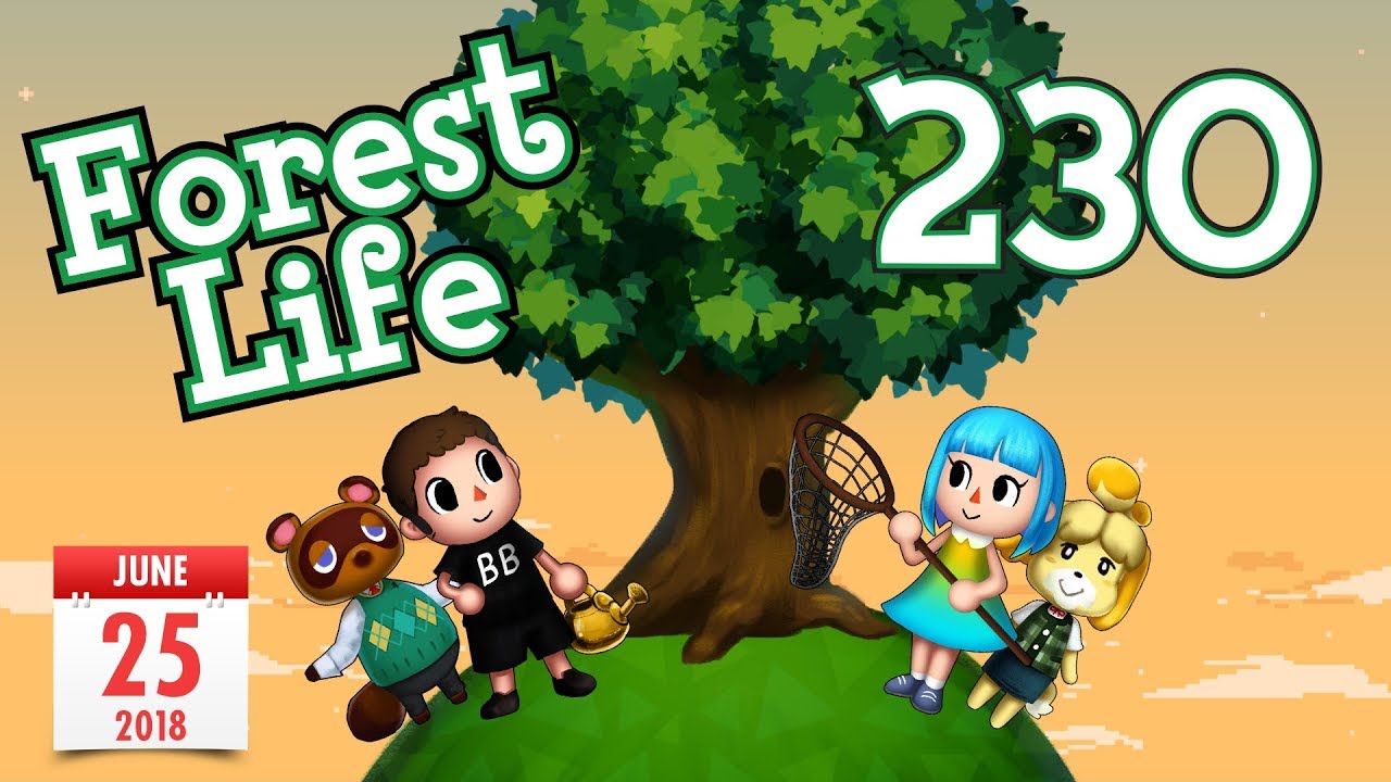 lets play a little game Animal Crossing: Suicide Prevention - 230 - Forest Life (June 25th, 2018)