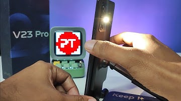 How to enable turn on Torch using Volume Down button in Vivo V23 Pro