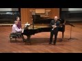 Haydn  concerto in eb mark fitzpatrick  trumpet peter baker  piano