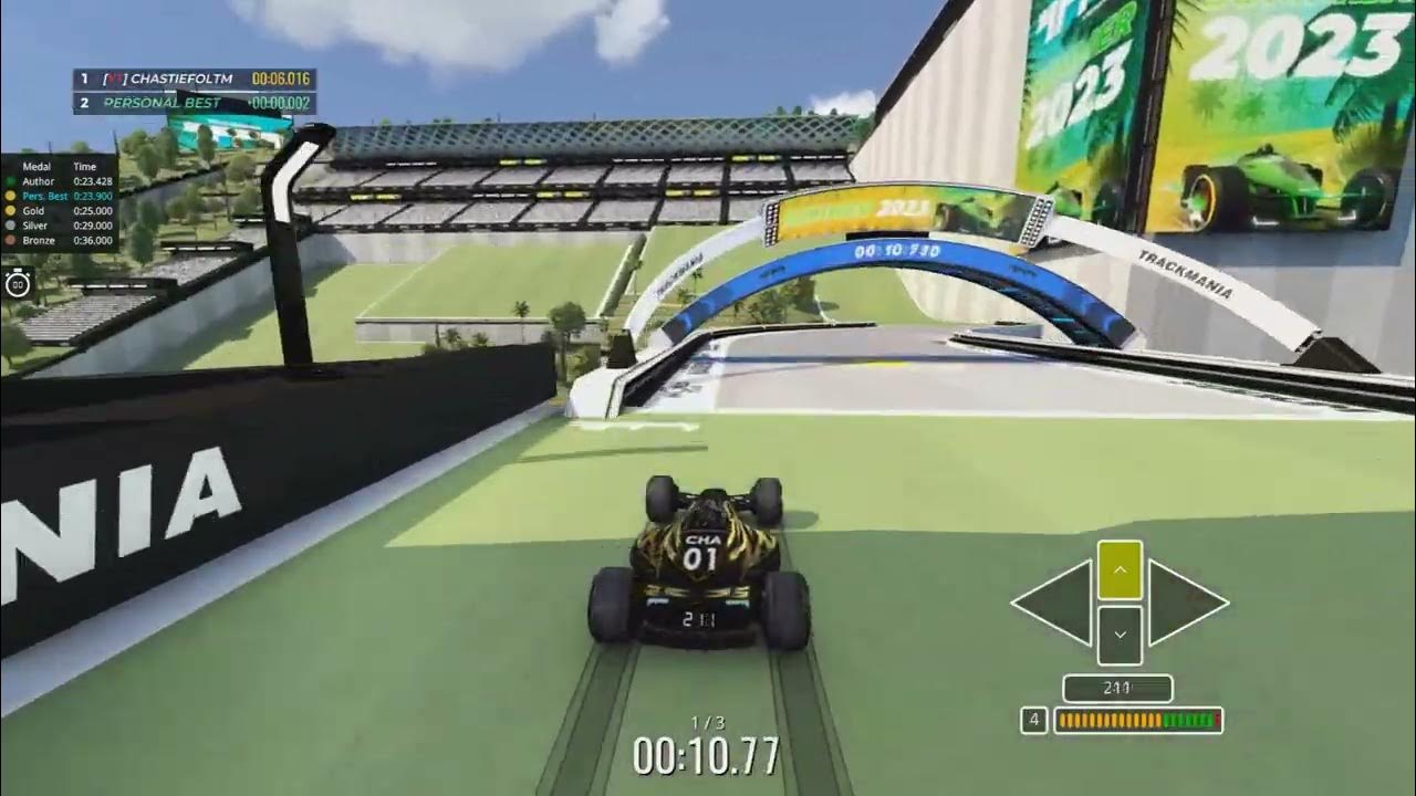 Trackmania Summer Campaign 2023 03 Author Medal YouTube