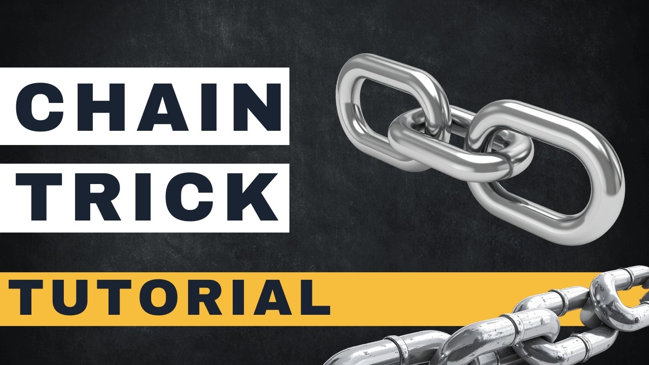 ⛓️ Easy Chain Magic Trick Tutorial – Learn This Cool Illusion Step by ...