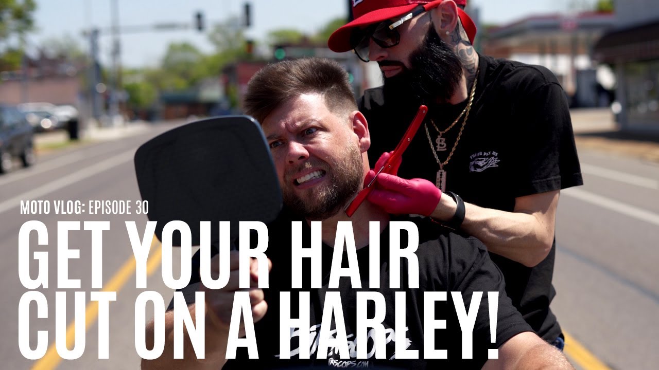 How To Cut Hair On A Harley: Streetfighterz Moto Vlog Episode 30