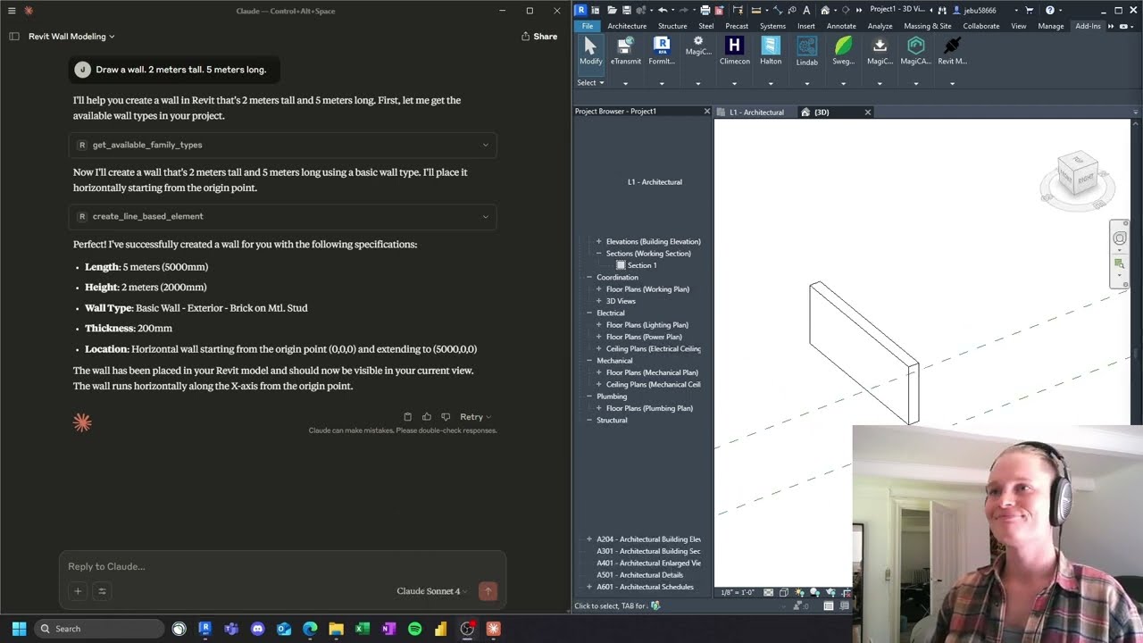 Forbind AI til Revit. Revit-MCP installation for begyndere (på dansk).