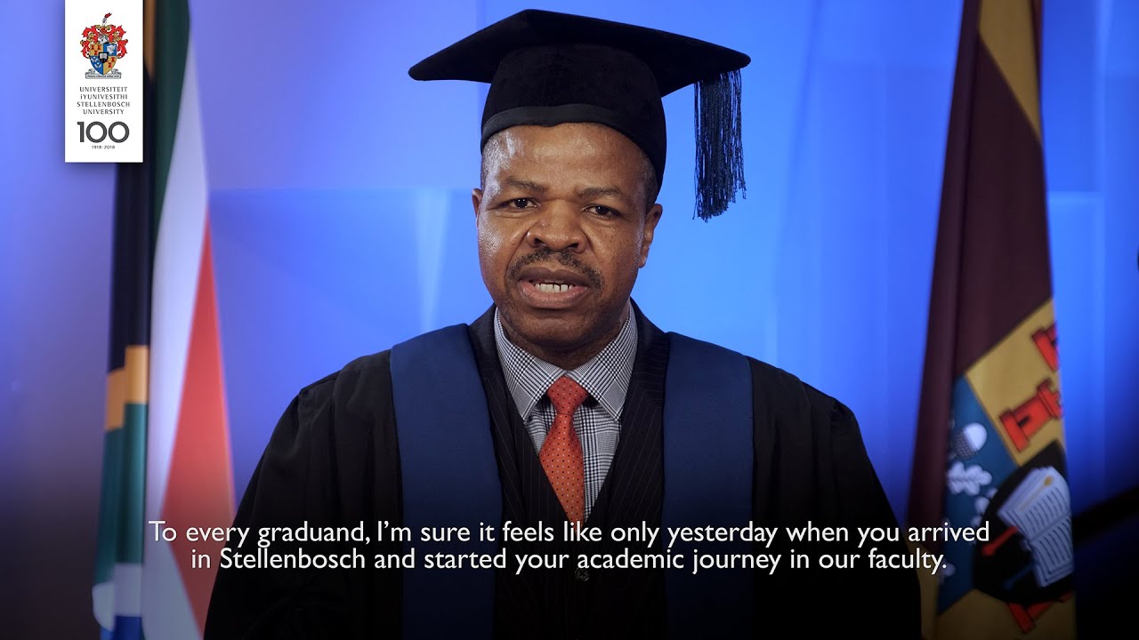 Faculty of Education, Stellenbosch University, March2021 graduation