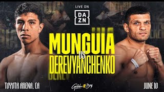 JAIME MUNGUIA vs SERGIY DEREVYANCHENKO FULL  FIGHT AT THE BEST HIGHLIGHTS (10.06.2023)