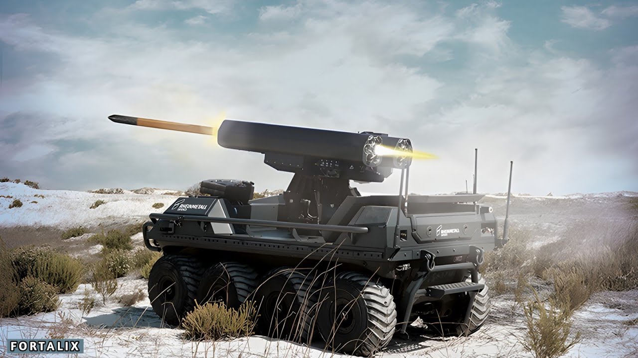 Sweden's New Weapon, UGV Mission Master as a Killer Robot on the Front ...