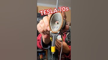 70s Vintage Rare Unique TESLA TWEETER SPEAKER - HIFI SPEAKERS Sound Test