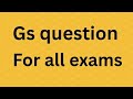 GK/Gs Question