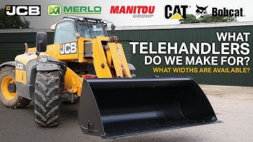RHINOX TELEHANDLER BUCKET - What machines do we make for?