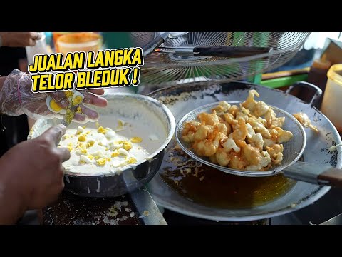 INI BARU LANGKA! TELOR REBUS DI POTONG KECIL DI GORENG SAMPE BLEDUK !