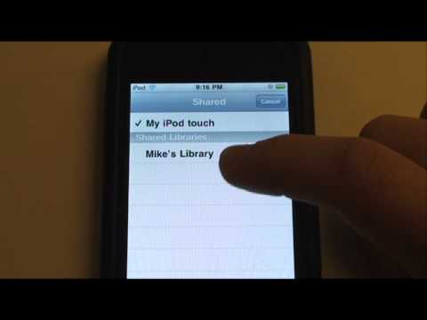 iTunes Home Sharing on iPhone, iPod, and iPad