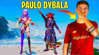 Playing with PAULO DYBALA PUBG MOBILE