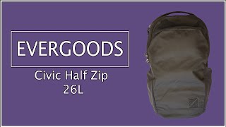 EVERGOODS CHZ26 | The Perfect Simple Backpack Design?