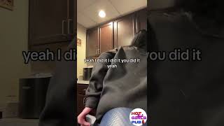 Hot Girl Can't Stop Farting On Pan!