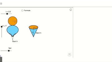 Net of Cone – GeoGebra