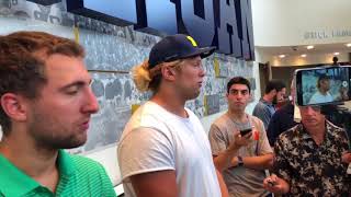 Chase Winovich talks confidence in offense
