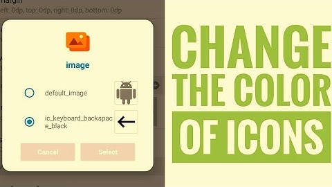 Change the color of icon....Sketchware Tutorial