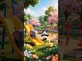 baby animals playing in park | #cartoon #ai #3danimation