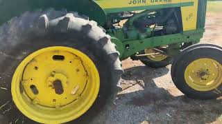 BIG IRON ONLINE AUCTION 11-13-2024: 1958 John Deere 620 Standard 2WD Tractor