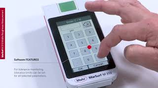 Mahr Metrology - MarSurf M310  Mobile Roughness Tester