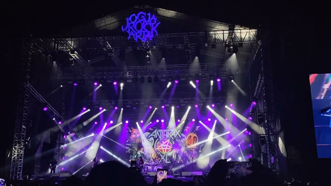 THRASH ANTHEM LIVE Anthrax – Antisocial JogjaROCKarta 2025