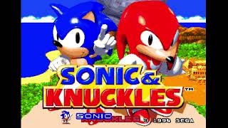 SONIC & KNUCKLES INTRO SEGA GENESIS