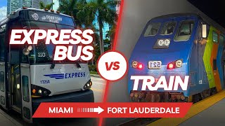 Transportation Race: Express Bus vs. Train