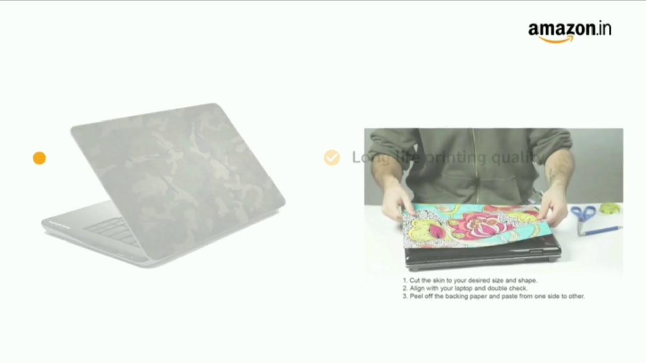 Laptop Skins Sticker For Dell, Hp, Toshiba, Acer, Asus, & All models