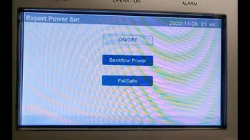 Export power management