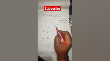 Remainder Theorem ll SSC CGL,MTS,CHSL #shorts
