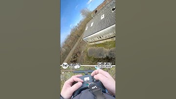 FPV drone freestyle flight uk with stick cam #fpv