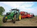 Early potato lifting | Home Built Grimme | JD 6125R
