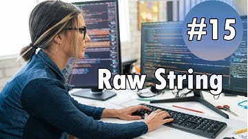 Raw string in Python | Python Full Course #15