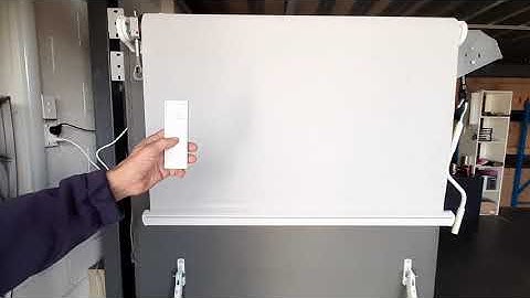 How to program Dooya remote for Budget Awnings Sydney