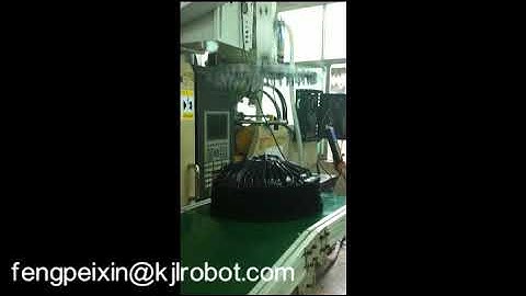 clawrobot cartesian robot Industrial piling up forks