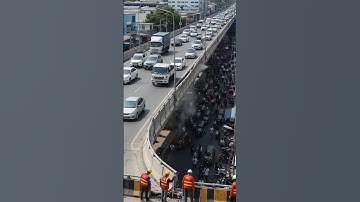 SHOCKING Bridge Collapse Caught on Camera 2025 | Dramatic Overpass Failure Footage