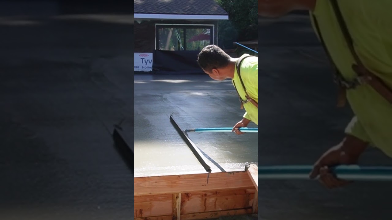 Секреты Западного побережья, как сделать бетонные швы ИДЕАЛЬНО ровными!