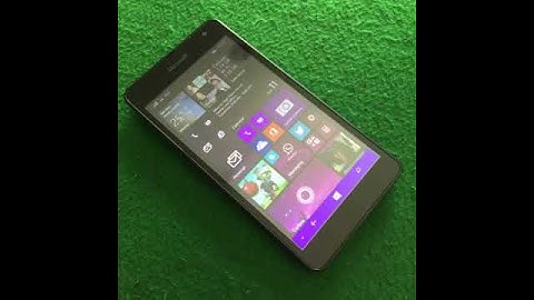 Microsoft Lumia 535 Live Tiles