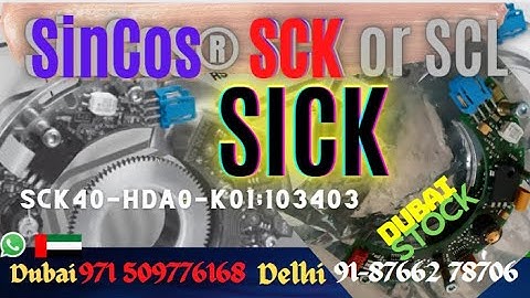 #SCK40 #Hiperface #sck #sincos #Sick #Dubai #uae #howto #insall #align #setting #wiring #repair