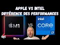 Puce apple m1 m2 m3 vs puce intel diffrences performances et rapidit