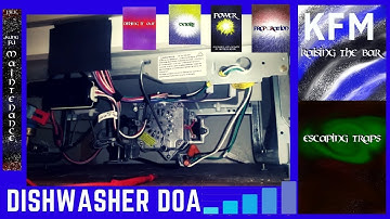 New Dishwasher DOA Dead On Arrival Still Under Warranty Saving Time Repair