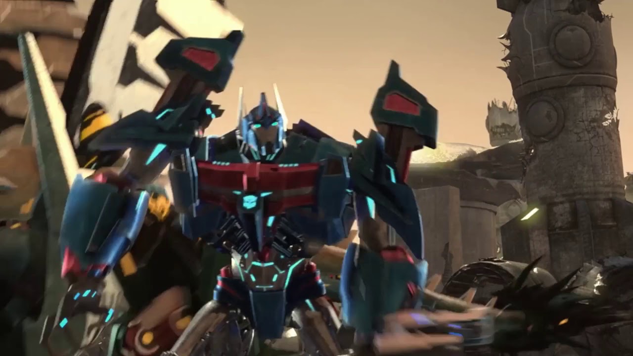 Transformers Prime Unreleased Soundtrack - Ultra Magnus And Smokescreen Vs Darksteel And Skylynx