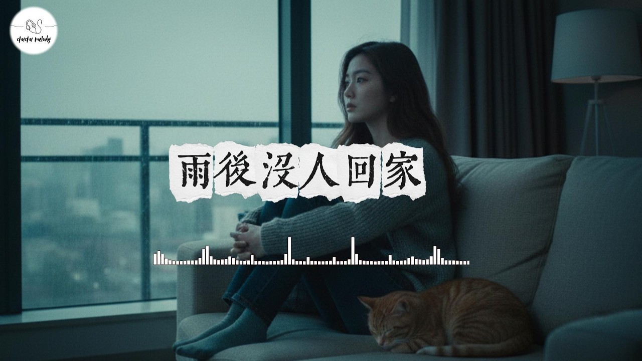 【楚楚】｜雨後沒人回家｜ 天亮也不代表　真的放得下 ｜2026超好聽的中文歌 #動態歌詞 #中文情歌 #離開
